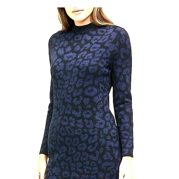 Banana Republic Dresses & Skirts - NWT Banana Republic Leopard Sweater Dress